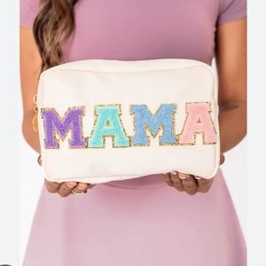 NWOT pink lily mama pouch